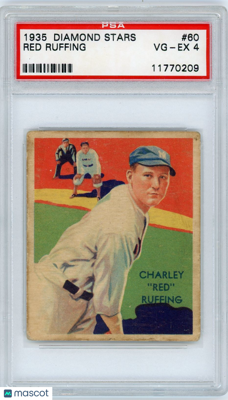 1935 Diamond Stars Red Ruffing #60 PSA 4