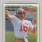1981 Topps Joe Montana #216 PSA 8