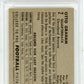 1952 Bowman Large Otto Graham #2 PSA 8 Oc