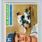 1956 Topps Ed Mathews #107 Gray Back PSA 8