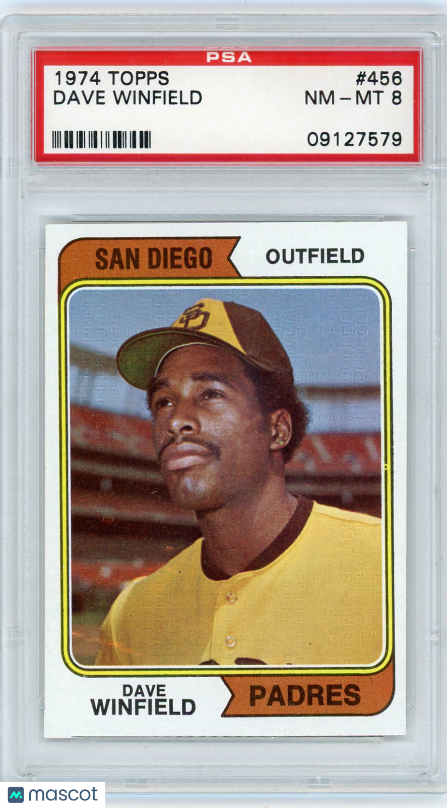 1974 Topps Dave Winfield #456 PSA 8