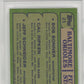 1982 Topps Orioles Future Stars #21 Bonner Ripken Schneider PSA 9