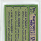 1982 Topps Orioles Future Stars #21 Bonner Ripken Schneider PSA 9