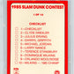 1985 Star Slam Dunk Supers 5x7 Group Photo CL #1 BGS 8.5