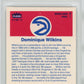 1986 Fleer Sticker Dominique Wilkins #11 PSA 9