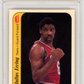 1986 Fleer Sticker Julius Erving #5 PSA 9
