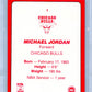 1985 Star Team Supers 5x7 Michael Jordan #CB1 BGS 8