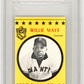 1977 Sertoma Stars Puzzle Backs Willie Mays PSA 8
