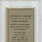 1952 Berk Ross Gene Woodling PSA 7