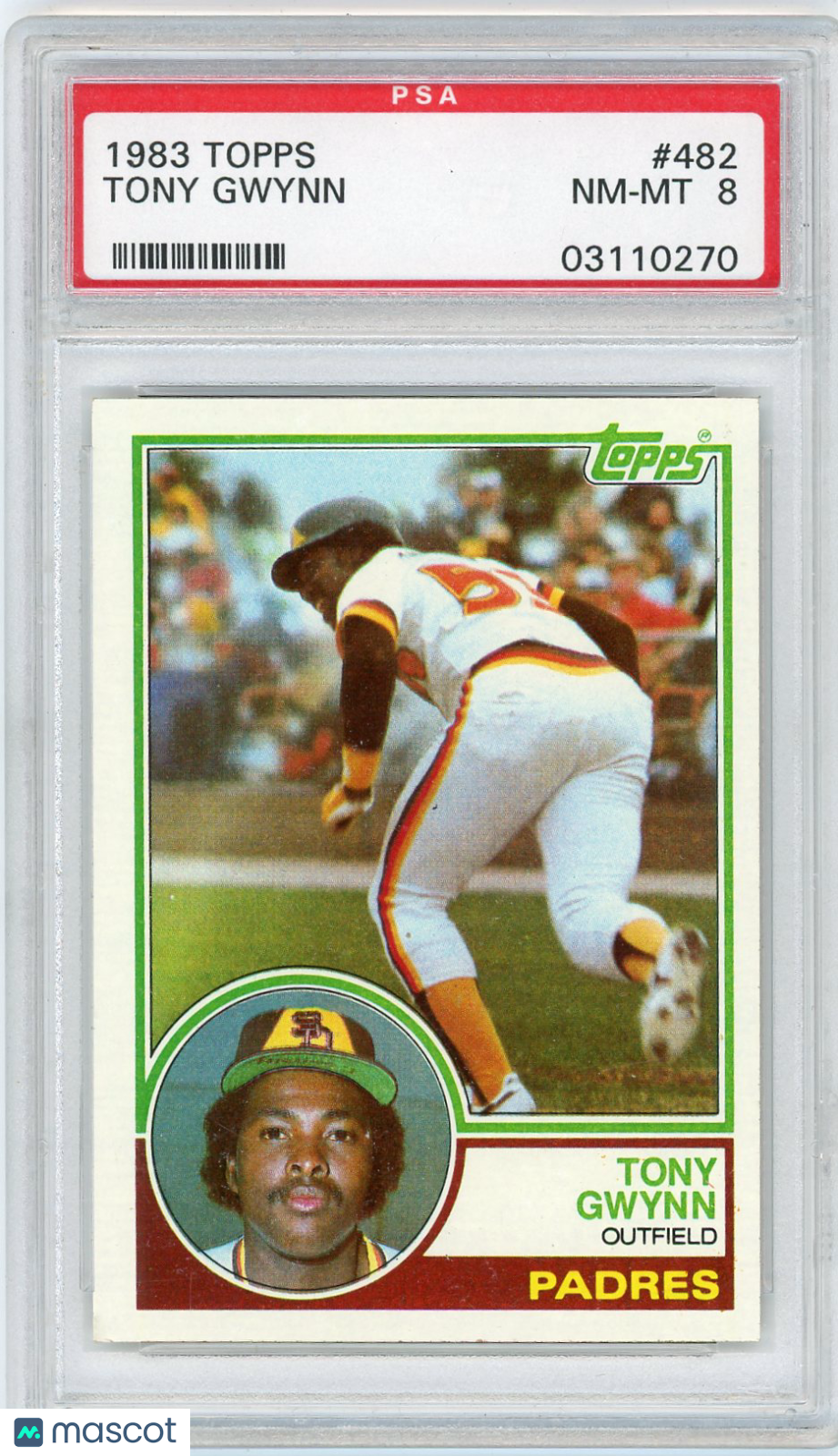 1983 Topps Tony Gwynn #482 PSA 8