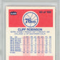 1986 Fleer Cliff Robinson #93 PSA 9