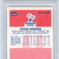 1986 Fleer Craig Hodges #47 PSA 9