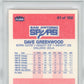 1986 Fleer Dave Greenwood #41 PSA 10