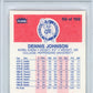 1986 Fleer Dennis Johnson #50 PSA 9