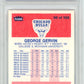 1986 Fleer George Gervin #36 PSA 9