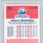1986 Fleer Gerald Henderson #45 PSA 9