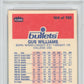 1986 Fleer Gus Williams #124 PSA 9