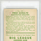 1933 Goudey Fred Schulte #112 PSA 4