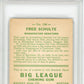 1933 Goudey Fred Schulte #190 PSA 4