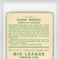 1933 Goudey Glenn Wright #143 PSA 4