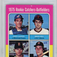 1975 Topps Rookie Catchers- #620 Outfielders PSA 7