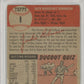 1953 Topps Jackie Robinson #1 PSA 3