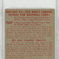 1953 Red Man Tobacco Pee Wee Reese #10 PSA 3