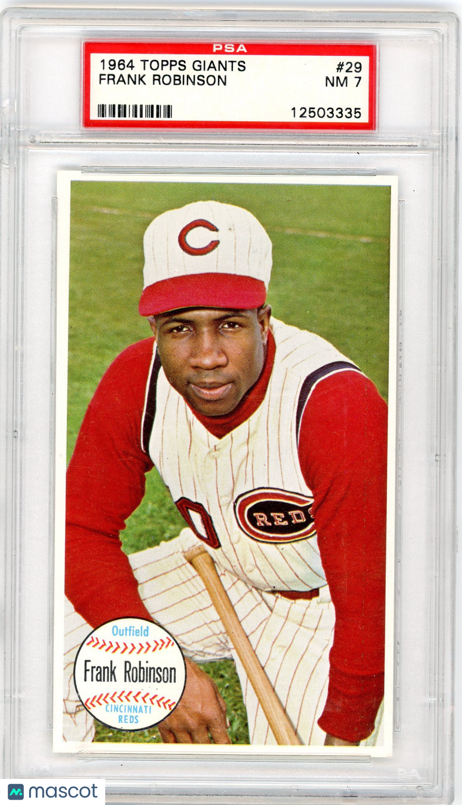 1964 Topps Giants Frank Robinson #29 PSA 7