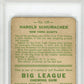 1933 Goudey Harold Schumacher #129 PSA 3