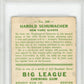 1933 Goudey Harold Schumacher #240 PSA 3