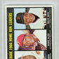 1967 Topps NL Home Run Leaders #244 H. Aaron R. Allen W. Mays PSA 8