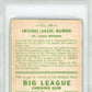 1933 Goudey Jack Burns #198 PSA 4