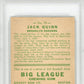 1933 Goudey Jack Quinn #78 PSA 4