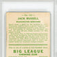 1933 Goudey Jack Russell #123 PSA 3