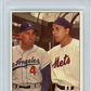 1963 Topps Friendly Foes #68 D. Snider G. Hodges PSA 7