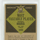1961 Topps Roger Maris #478 MVP PSA 5 ST