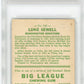 1933 Goudey Luke Sewell #163 PSA 4