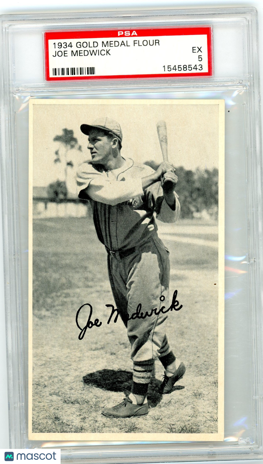 1934 Gold Medal Flour Joe Medwick PSA 5