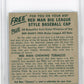 1954 Red Man Tobacco Gil Hodges #22 PSA 6