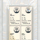 1983 All-Star Game Program Inserts-Hand Cut Smalley Ripken Boggs Brett PSA 10
