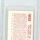 1967 Laughlin World Series Yankees VS Cubs #29 1932 PSA 8