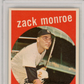 1959 Topps Zack Monroe #108 PSA 8