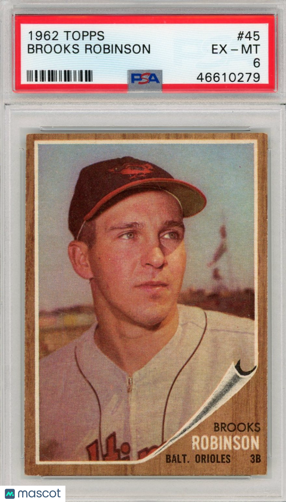 1962 Topps Brooks Robinson #45 PSA 6
