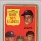 1962 Topps Al Home Run Leaders #53 PSA 6