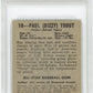 1948 Leaf Paul Trout #10 PSA 5