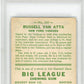 1933 Goudey Russell Van Atta #215 PSA 4 MK