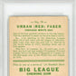 1933 Goudey Red Faber #79 PSA 3