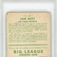 1933 Goudey Sam West #166 PSA 2