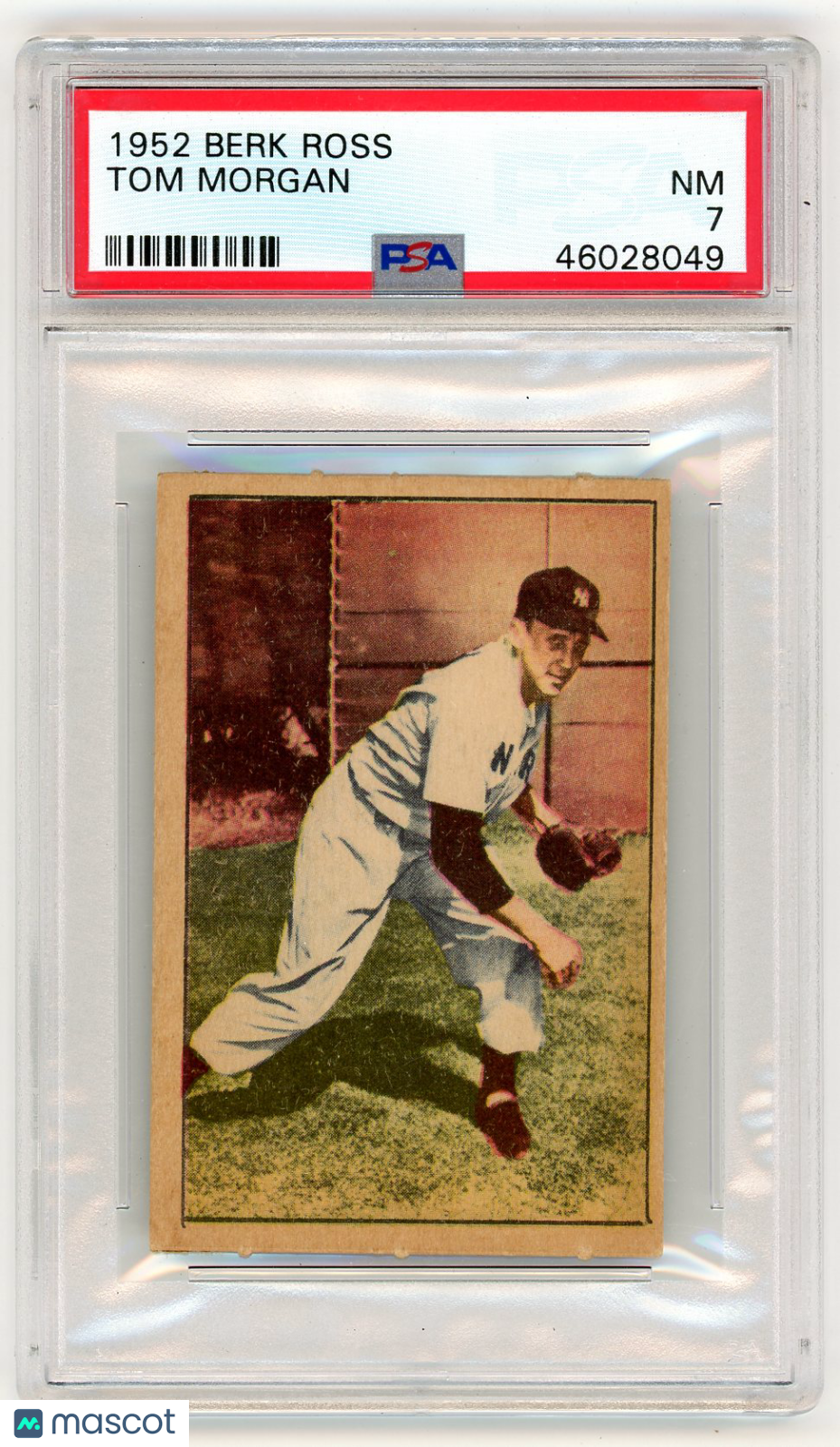 1952 Berk Ross Tom Morgan PSA 7