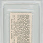 1926 Spalding Champions Babe Ruth Baseball 1926 Copyright PSA 9